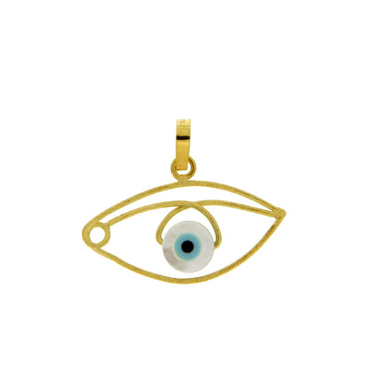 PENDANT  GOLD 585 & SEMIPRECIOUS STONES - 101226