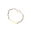 BRACELET  GOLD 585 & SEMIPRECIOUS STONES - 101227