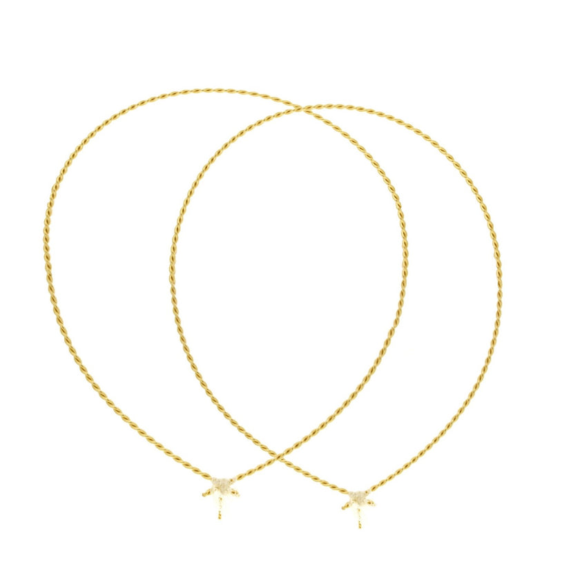 WEDDING CROWNS GOLD PLATED - 101278