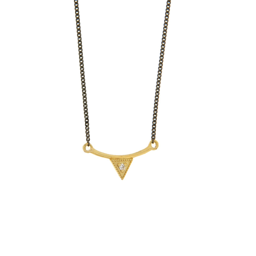 NECKLACE  GOLD 585 & PRECIOUS STONES - 101367