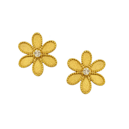 EARRINGS  GOLD 750 & PRECIOUS STONES - 101416