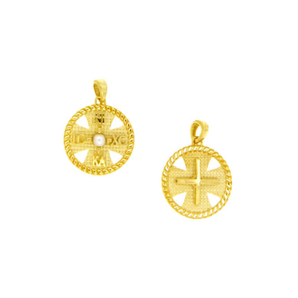 PENDANT  GOLD 585 & PEARLS - 101450