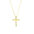 CROSS  GOLD 585 & PRECIOUS STONES WITH CHAIN - 101665 - Availability: Immediately
