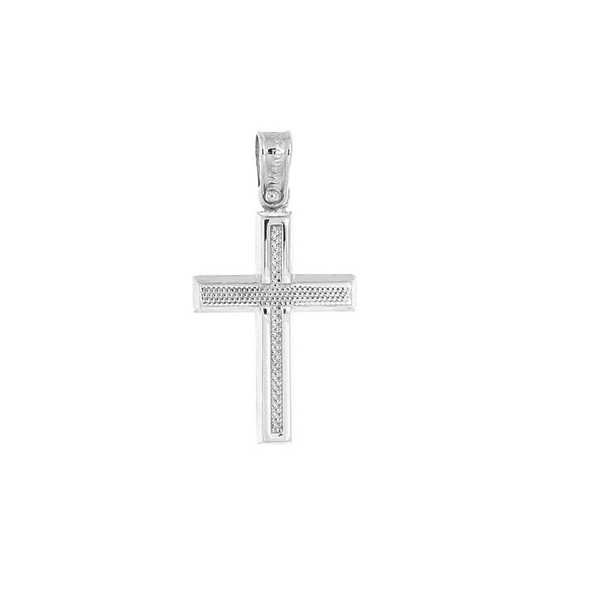 CROSS WHITE GOLD 585 - 101701 - Availability: Immediately