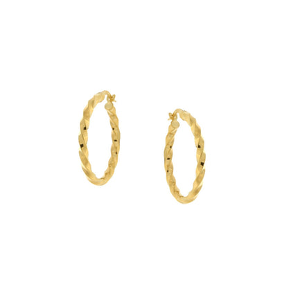 EARRINGS  GOLD 585 - 101717 - Availability: Immediately