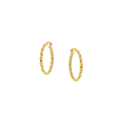 EARRINGS  GOLD 585 - 101719 - Availability: Immediately