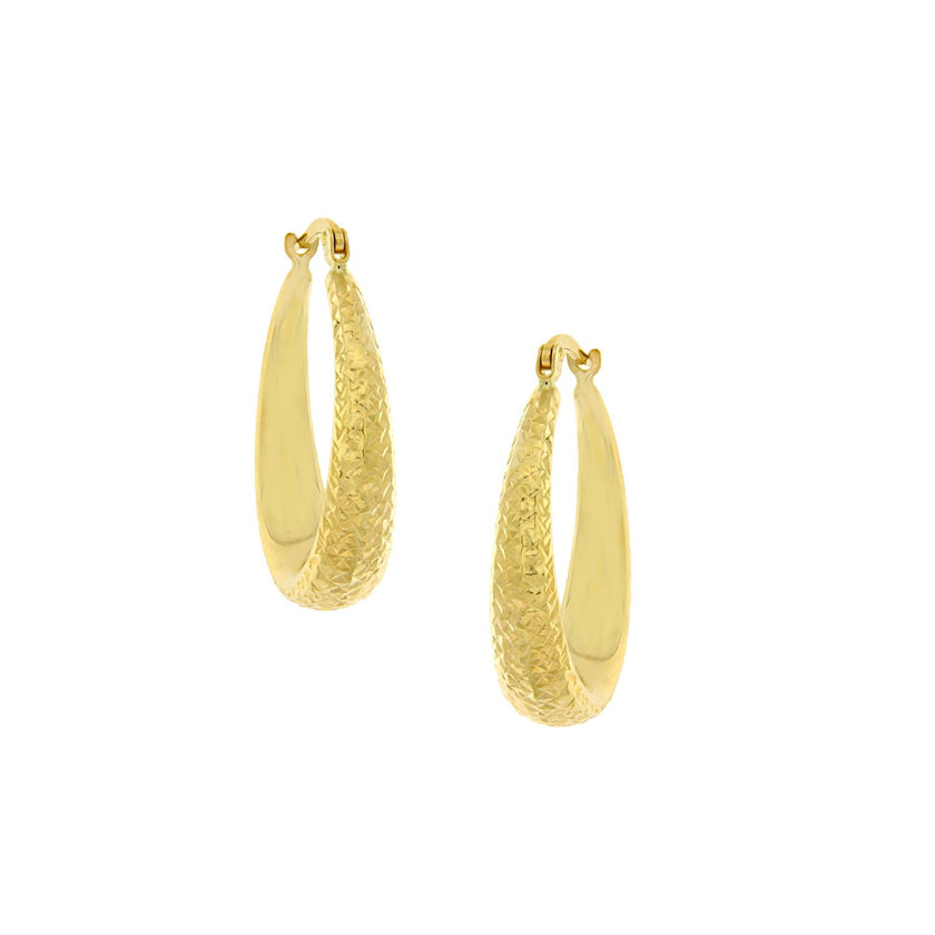 EARRINGS  GOLD 585 - 101725 - Availability: Immediately