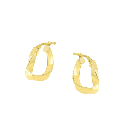 EARRINGS  GOLD 585 - 101729 - Availability: Immediately