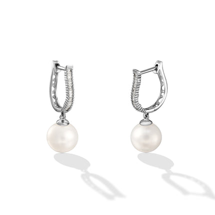 EARRINGS  GOLD 750 & PEARLS - 101749 - Availability: Immediately