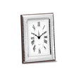 TABLE CLOCK, SILVER PLATED - 101846 - Availability: Immediately
