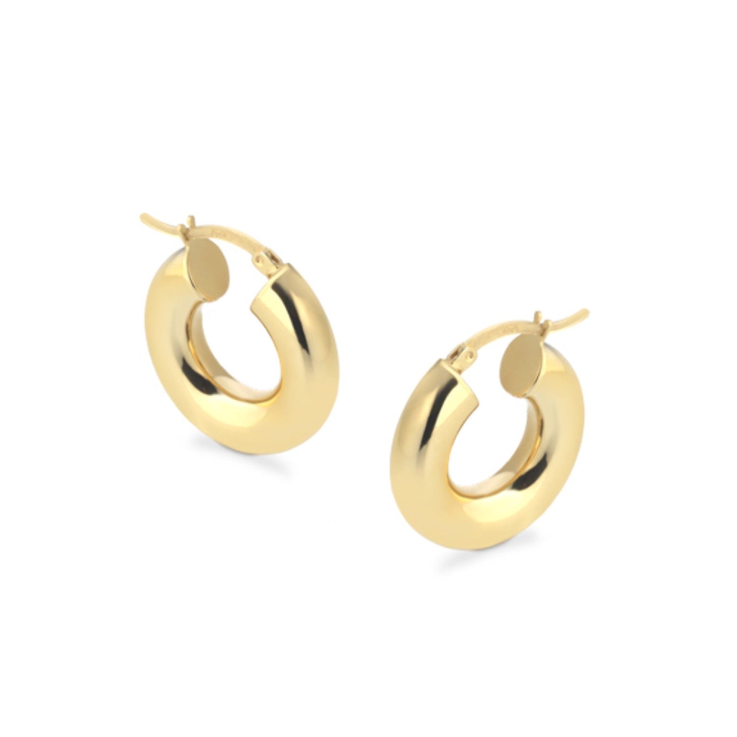 EARRINGS YELLOW SILVER 925 - 101904 - Availability: Immediately
