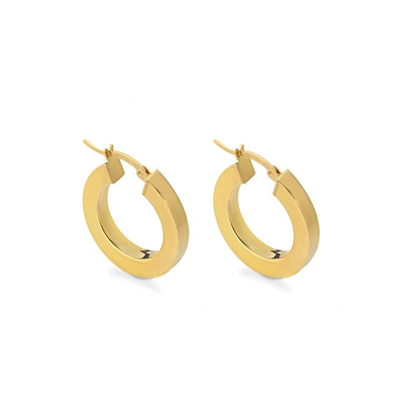EARRINGS YELLOW SILVER 925 - 101906 - Availability: Immediately