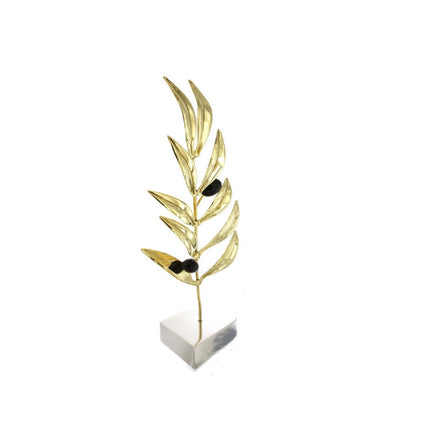 PLAQUE, ALUMINUM & BRASS - 101956 - Availability: Immediately