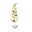PLAQUE, ALUMINUM & BRASS - 101957 - Availability: Immediately