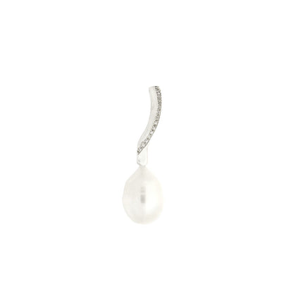PENDANT WHITE GOLD 750 & PEARLS - 102012 - Availability: Immediately