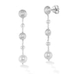 EARRINGS  GOLD 585 & PEARLS - 102022 - Availability: Up to 1 month