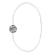 NECKLACE WHITE GOLD 750 & PRECIOUS STONES - 102027 - Availability: Immediately