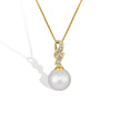 PENDANT  GOLD 750 & PRECIOUS STONES (WITHOUT CHAIN) - 102030 - Availability: Up to 2 month