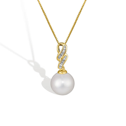 PENDANT  GOLD 750 & PRECIOUS STONES (WITHOUT CHAIN) - 102030 - Availability: Up to 2 month