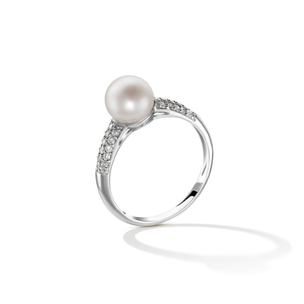 RING WHITE GOLD 750 & PRECIOUS STONES - 102033 - Availability: Up to 2 month