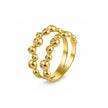 RING  GOLD 750 & PRECIOUS STONES - 102052 - Availability: Immediately