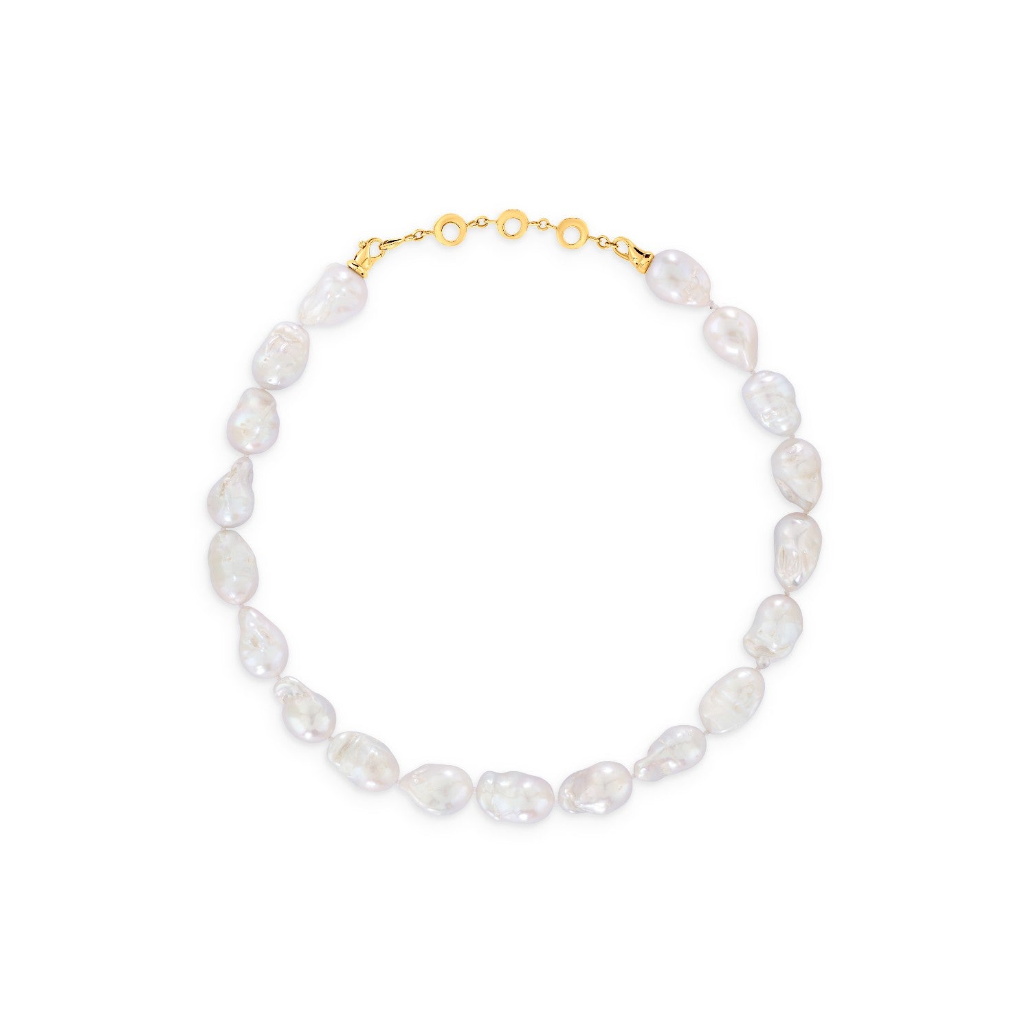 NECKLACE  GOLD 585 & PEARLS - 102078 - Availability: Immediately