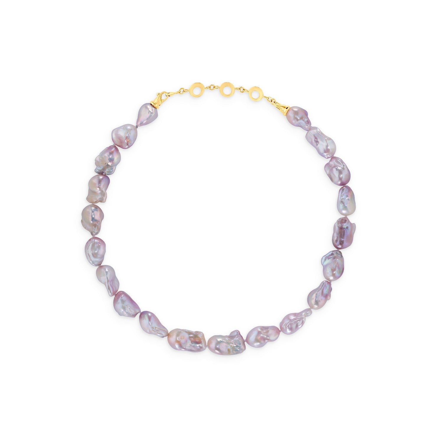 NECKLACE  GOLD 585 & PEARLS - 102079 - Availability: Immediately