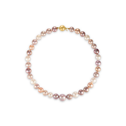 NECKLACE YELLOW SILVER 925 & PRECIOUS STONES - 102081 - Availability: Immediately