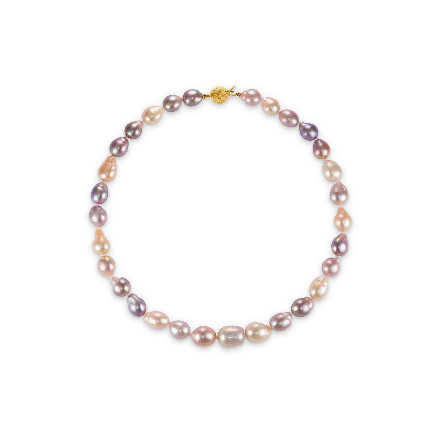 NECKLACE YELLOW SILVER 925 & PEARLS - 102082 - Availability: Immediately