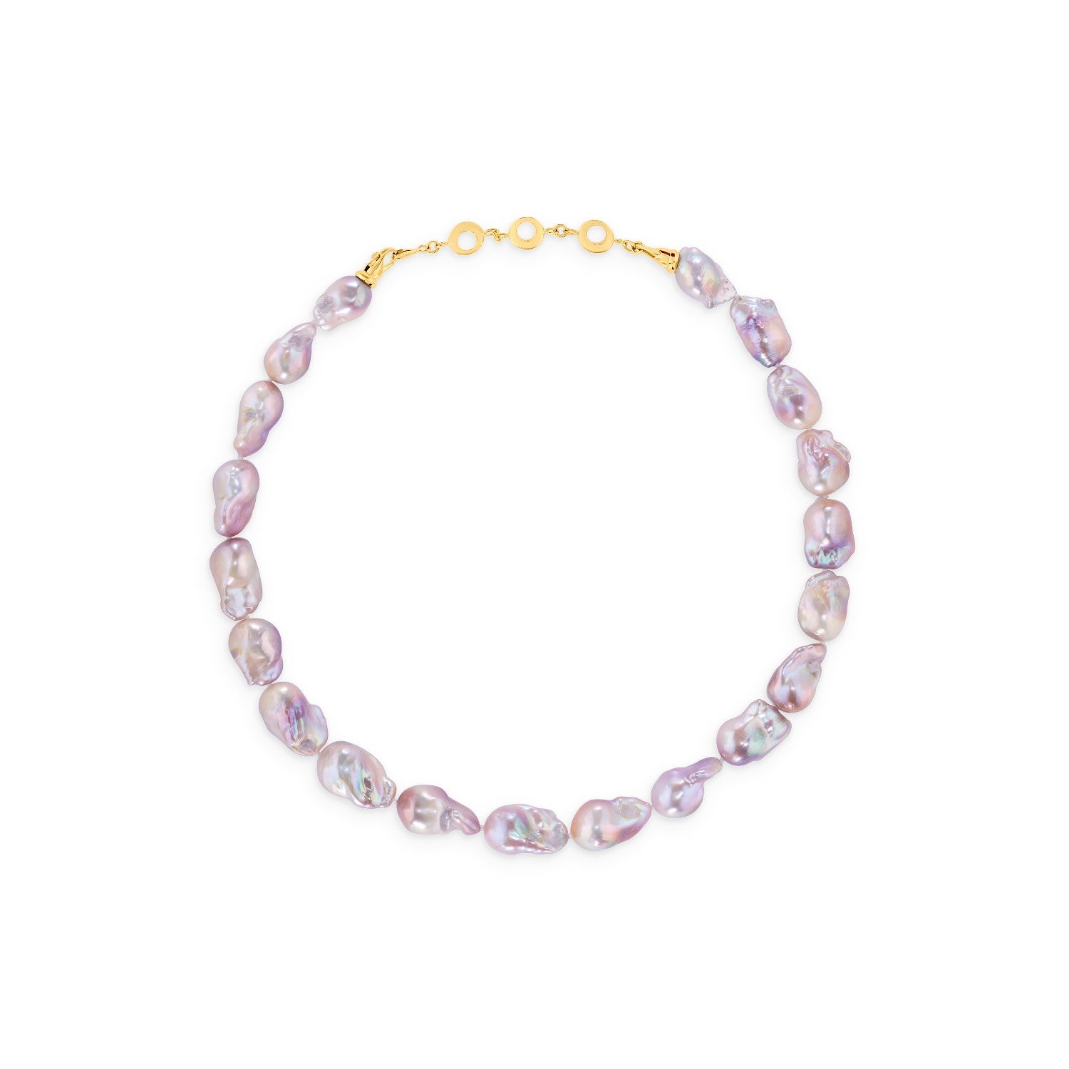 NECKLACE  GOLD 585 & PEARLS - 102083 - Availability: Immediately