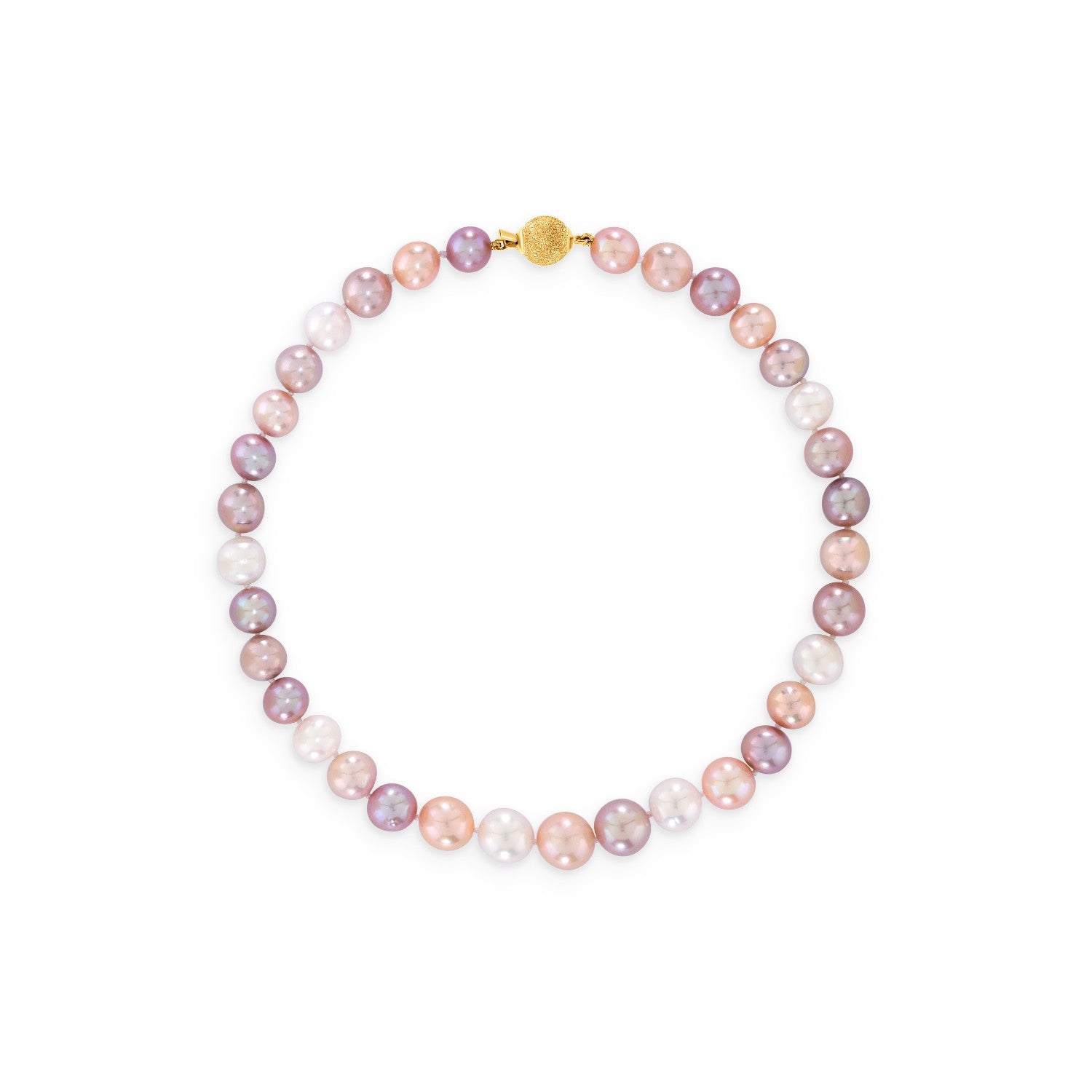 NECKLACE YELLOW SILVER 925 & PEARLS - 102084 - Availability: Immediately