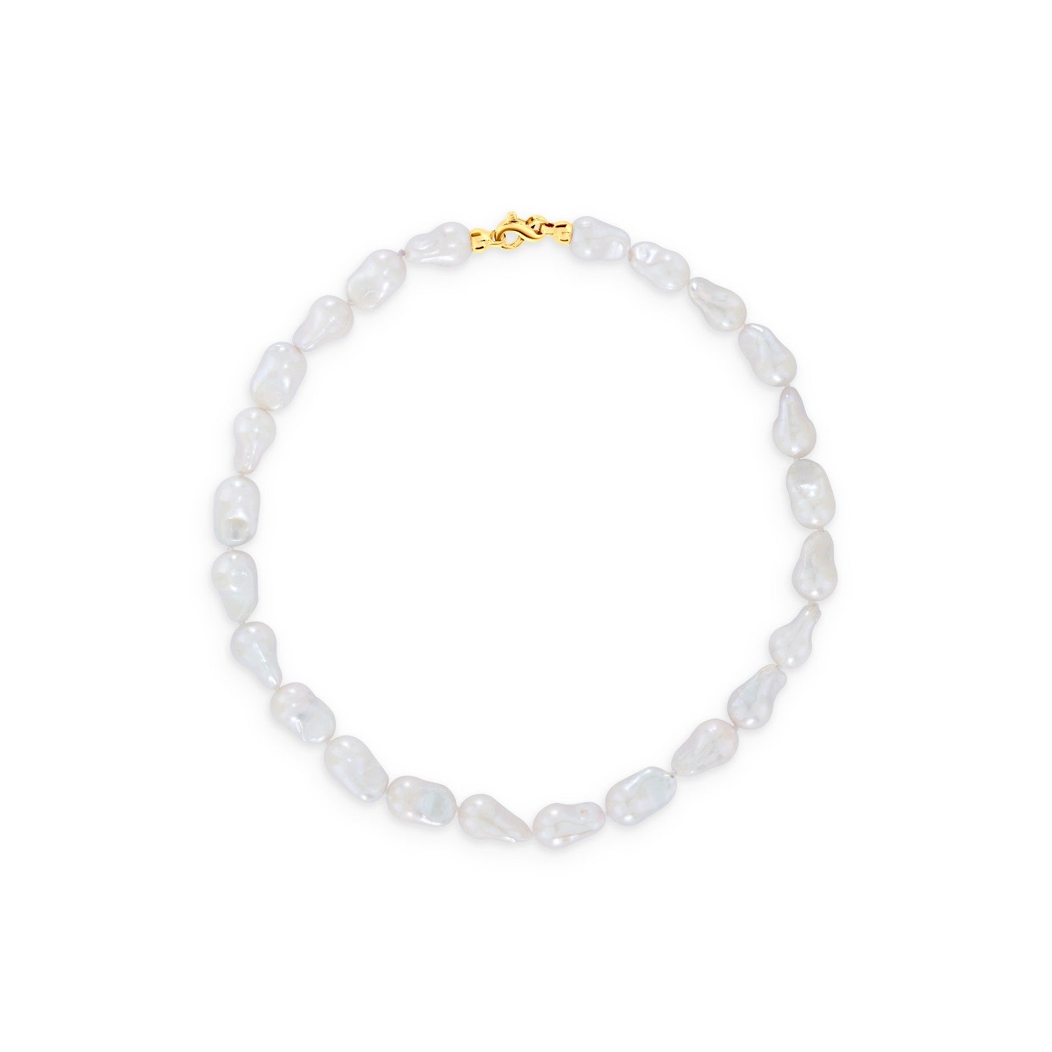 NECKLACE  GOLD 585 & PEARLS - 102086 - Availability: Immediately