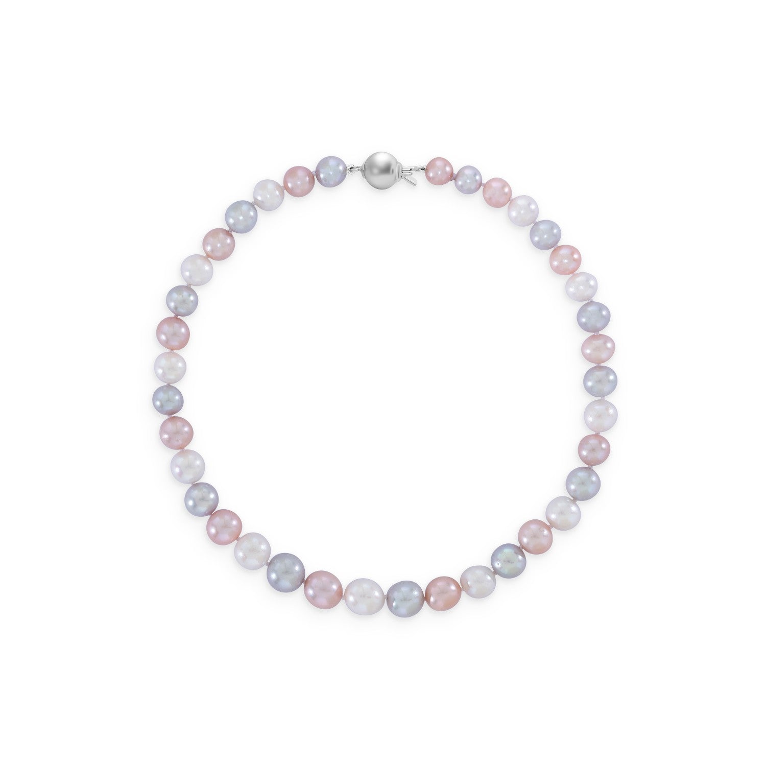 NECKLACE  SILVER 925 & PEARLS - 102087 - Availability: Immediately