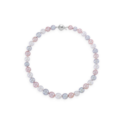 NECKLACE  SILVER 925 & PEARLS - 102087 - Availability: Immediately