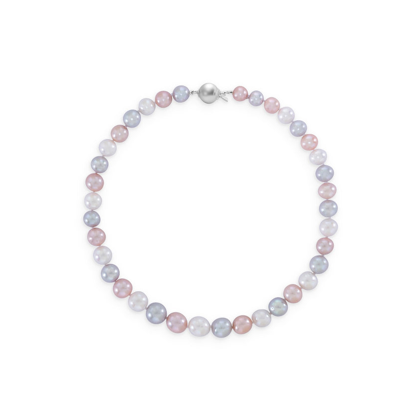 NECKLACE  SILVER 925 & PEARLS - 102087 - Availability: Immediately