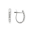 EARRINGS WHITE GOLD 750 & PRECIOUS STONES - 102104 - Availability: Immediately