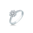 RING WHITE GOLD 750 & PRECIOUS STONES - 102108 - Availability: Immediately