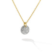 NECKLACE YELLOW & WHITE GOLD 750 & PRECIOUS STONES - 102124 - Availability: Immediately