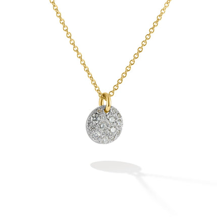 NECKLACE YELLOW & WHITE GOLD 750 & PRECIOUS STONES - 102124 - Availability: Immediately
