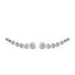 EARRINGS WHITE GOLD 750 & PRECIOUS STONES - 102143 - Availability: Immediately