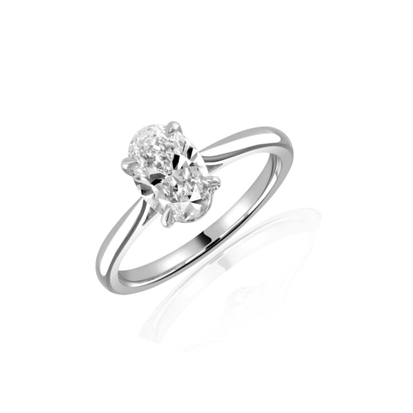 RING WHITE GOLD 750 & PRECIOUS STONES - 102158 - Availability: Immediately