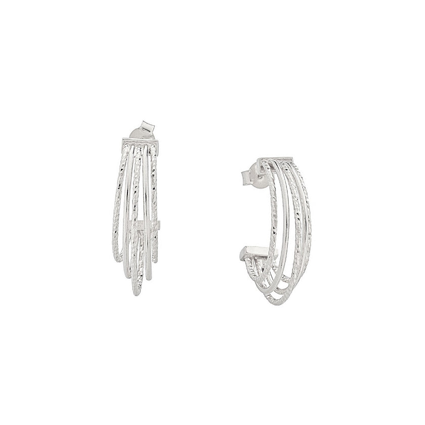 EARRINGS SILVER 925 - 102162 - Availability: Immediately
