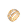 RING YELLOW SILVER 925 & C.Z. - 102170 - Availability: Immediately