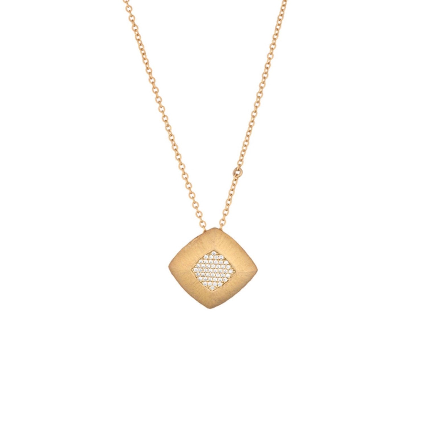 NECKLACE YELLOW SILVER 925 & C.Z. - 102172 - Availability: Immediately
