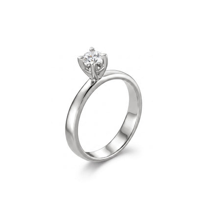 RING WHITE GOLD 750 & PRECIOUS STONES - 102203 - Availability: Immediately
