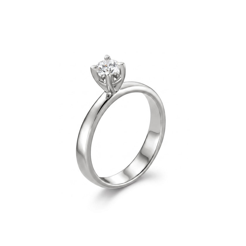 RING WHITE GOLD 750 & PRECIOUS STONES - 102203 - Availability: Immediately