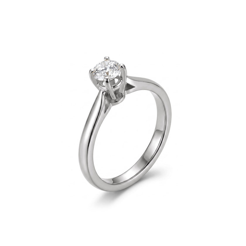RING WHITE GOLD 750 & PRECIOUS STONES - 102312 - Availability: Up to 1 month