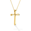 CROSS  GOLD 750 & PRECIOUS STONES WITH CHAIN - 102357 - Availability: Immediately