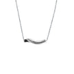 NECKLACE WHITE GOLD 750 & PRECIOUS STONES - 102372 - Availability: Immediately