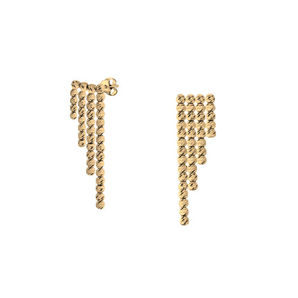 EARRINGS WHITE GOLD 585 - 102517 - Availability: Immediately